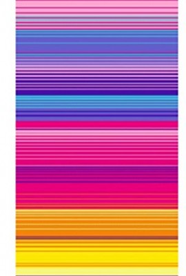 100-Pure-Cotton-Luxury-Rainbow-Stripe-Blue-Pink-Beach-Towel-Modern-Design-75x150cms-0