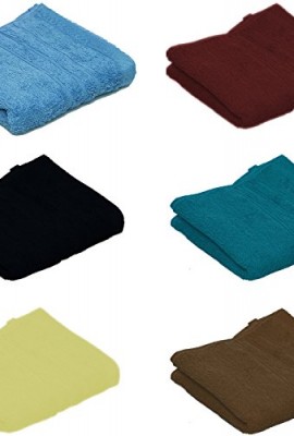 20-Assorted-Colour-100-Cotton-face-cloths-Flannels-30cm-x-30cm-0