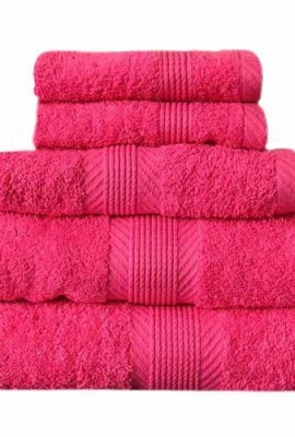 Catherine-Lansfield-Home-100-Cotton-450gsm-4-Piece-Guest-Towel-Set-Hot-Pink-0