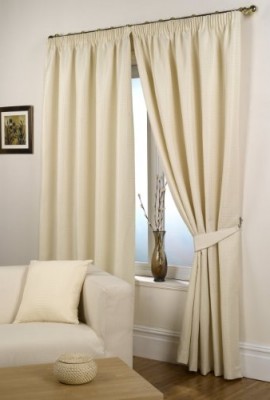 Impressions-Waffle-Natural-Fully-Lined-Readymade-Curtain-Pair-66x72in167x182cm-0