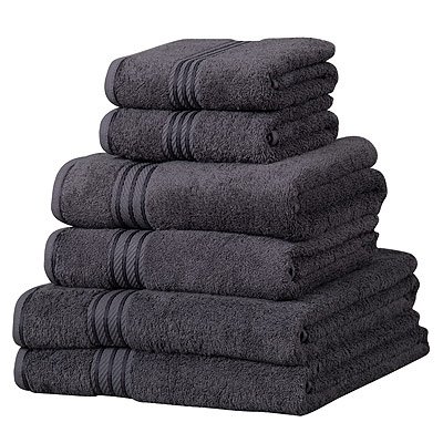 Linens-Limited-Supreme-100-Egyptian-Cotton-500gsm-6-Piece-Hotel-Towel-Set-Charcoal-0