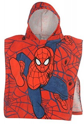 Marvel-Unisex-Towel-Poncho-Infants-Spiderman-One-Size-0