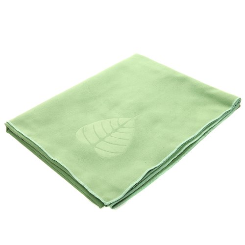 Microfibre-Travel-Towel-Green-for-beach-camping-sports-gym-yoga-or-pilates-0-1