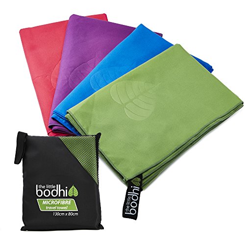 Microfibre-Travel-Towel-Green-for-beach-camping-sports-gym-yoga-or-pilates-0